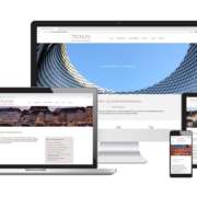 Webdesign, Text & Logo Design für Tschudi Rechtsberatung