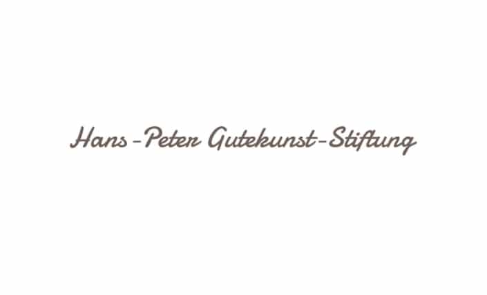 Logo Design für HP Gutekunst Stiftung 1